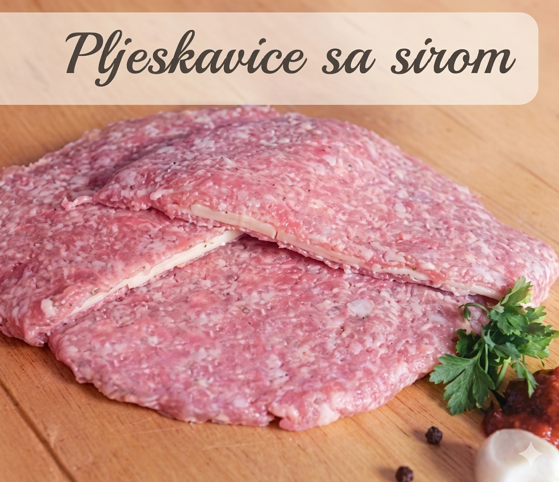 Pljeskavica sa sirom
